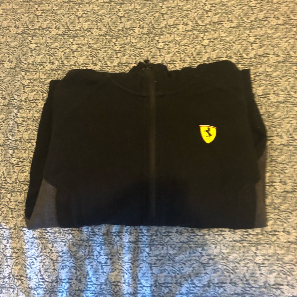 Puma Ferrari zip up hoodie